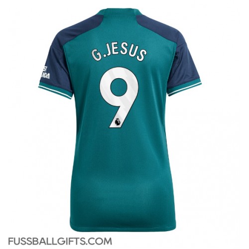 Arsenal Gabriel Jesus #9 Fußballbekleidung 3rd trikot Damen 2023-24 Kurzarm